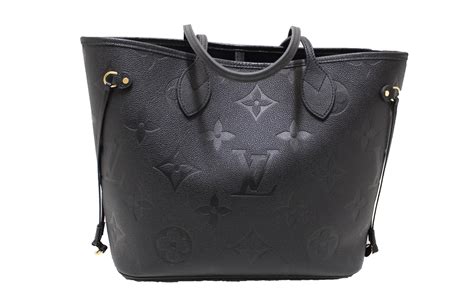 neverfull black louis vuitton